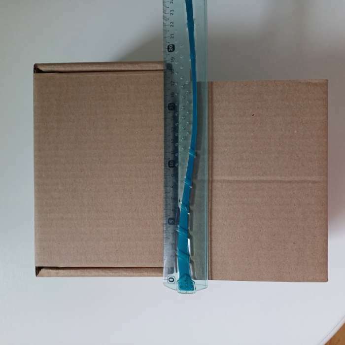Фотография покупателя товара Коробка самосборная, бурая, 17 x 12 x 10 см - Фото 3
