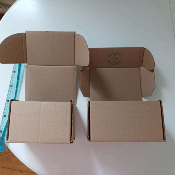 Фотография покупателя товара Коробка самосборная, бурая, 17 x 12 x 10 см