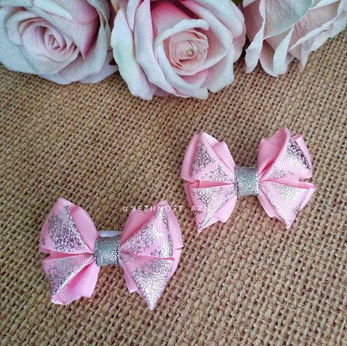 Фотография покупателя товара Лента репсовая с тиснением «Орнамент», 25 мм, 18 ± 1 м, цвет чёрный - Фото 2