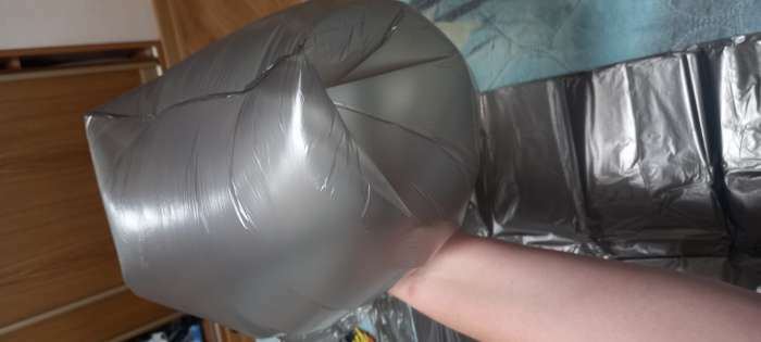 Фотография покупателя товара Мешки для мусора с ручками 30 л, «Эконом», ПНД, 8 мкм, набор 30 шт., 31×19×60 см - Фото 4