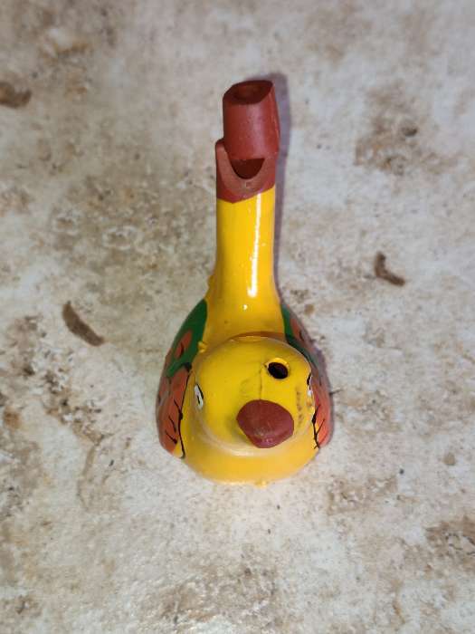 Фотография покупателя товара Свистулька керамическая "Птичка. Расписная", жёлтая - Фото 12