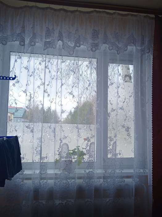 Фотография покупателя товара Витражная плёнка «Листики», 45×200 см, прозрачная - Фото 1