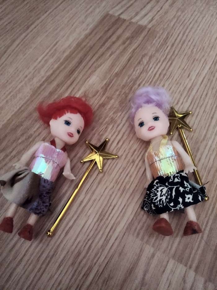 Фотография покупателя товара Кукла малышка «Волшебница», с волшебной палочкой, МИКС