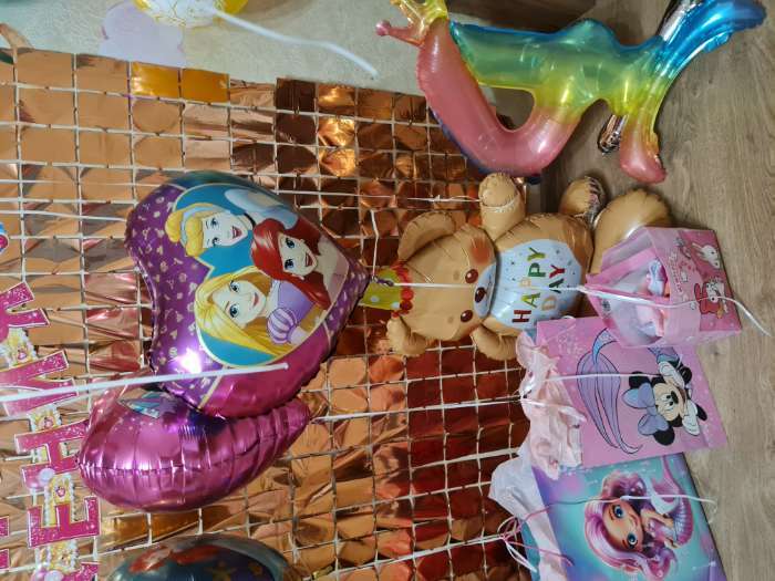 Фотография покупателя товара Шар воздушный «Эльза», 18 дюйм, фольгированный, Холодное сердце - Фото 3