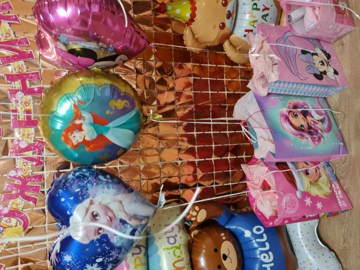 Фотография покупателя товара Шар воздушный «Эльза», 18 дюйм, фольгированный, Холодное сердце - Фото 2