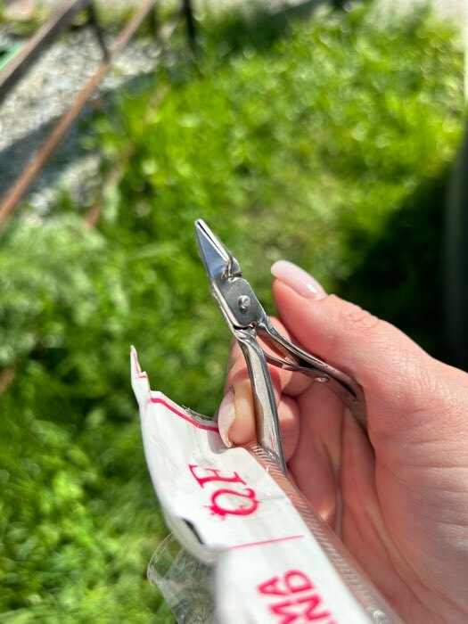 Фотография покупателя товара Кусачки педикюрные, прямое лезвие, 9,5 см, длина лезвия - 10 мм, цвет серебристый - Фото 6