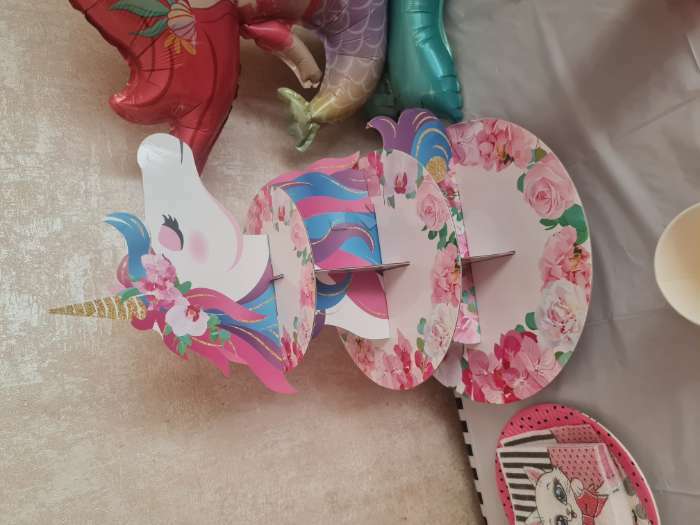 Фотография покупателя товара Подставка для пирожных «Баскетболист» - Фото 2