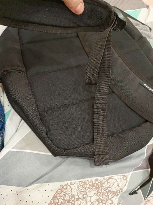 Фотография покупателя товара Рюкзак текстильный РОСКОСМОС х ONLYTOP, с карманами, цвет чёрный - Фото 3