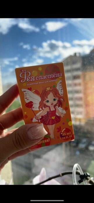 Фотография покупателя товара Душистая вода для девочек Феечки "Сластена", 35 мл - Фото 1