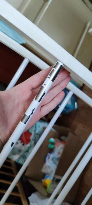 Фотография покупателя товара Обувница, 10 ярусов, 50×24,5×140 см, цвет белый - Фото 3