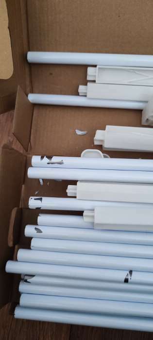 Фотография покупателя товара Обувница, 10 ярусов, 50×24,5×140 см, цвет белый - Фото 6