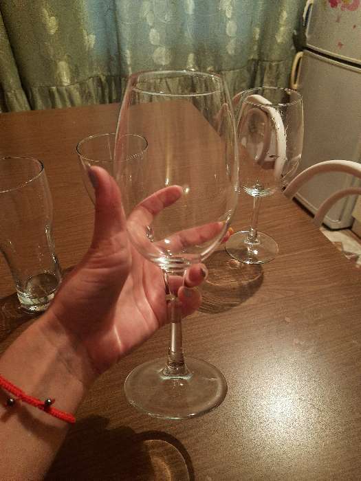 Фотография покупателя товара Набор стеклянных бокалов для вина Classique, 630 мл, 2 шт - Фото 1