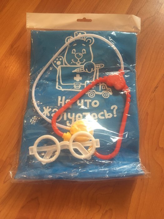 Фотография покупателя товара Игровой набор «Доктор» с фартуком и аксессуарами