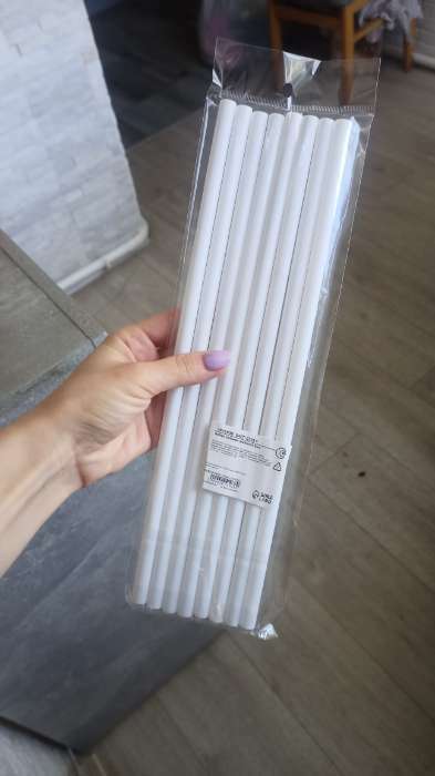 Фотография покупателя товара Набор палочек-дюбелей для кондитерских изделий Доляна, 8 шт, d=0,9 см, 30 см