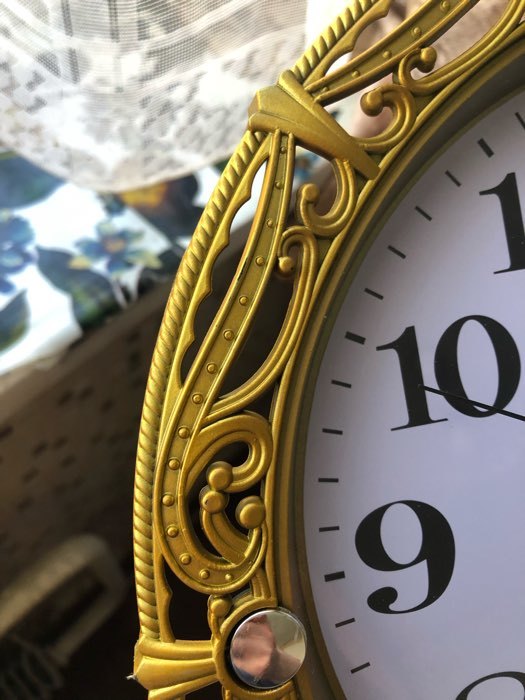 Фотография покупателя товара Часы настенные "Кимберли", d-30 см, дискретный ход - Фото 6