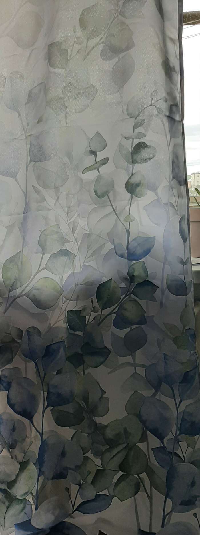 Фотография покупателя товара Комплект штор "Этель" Eucalyptus, 145*260 см-2 шт, 100% п/э
