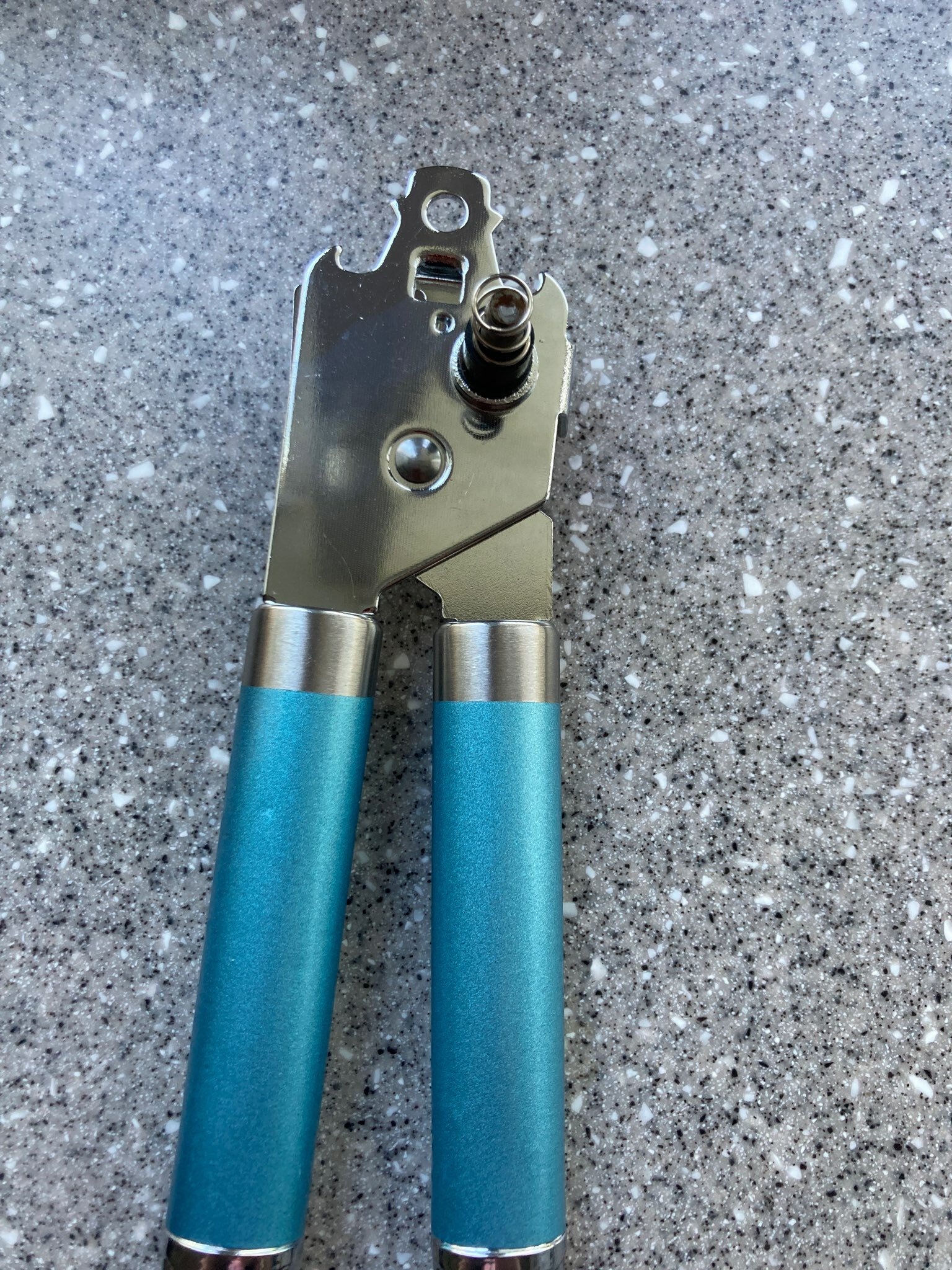 Фотография покупателя товара Нож консервный Доляна Lаgооnа, 19 см, нержавеющая сталь, цвет голубой металлик - Фото 7