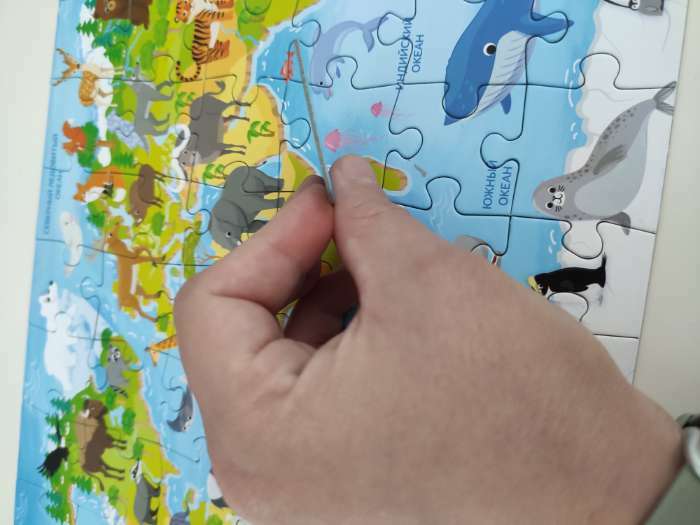 Фотография покупателя товара Пазл «Животные мира», 60 элементов - Фото 3