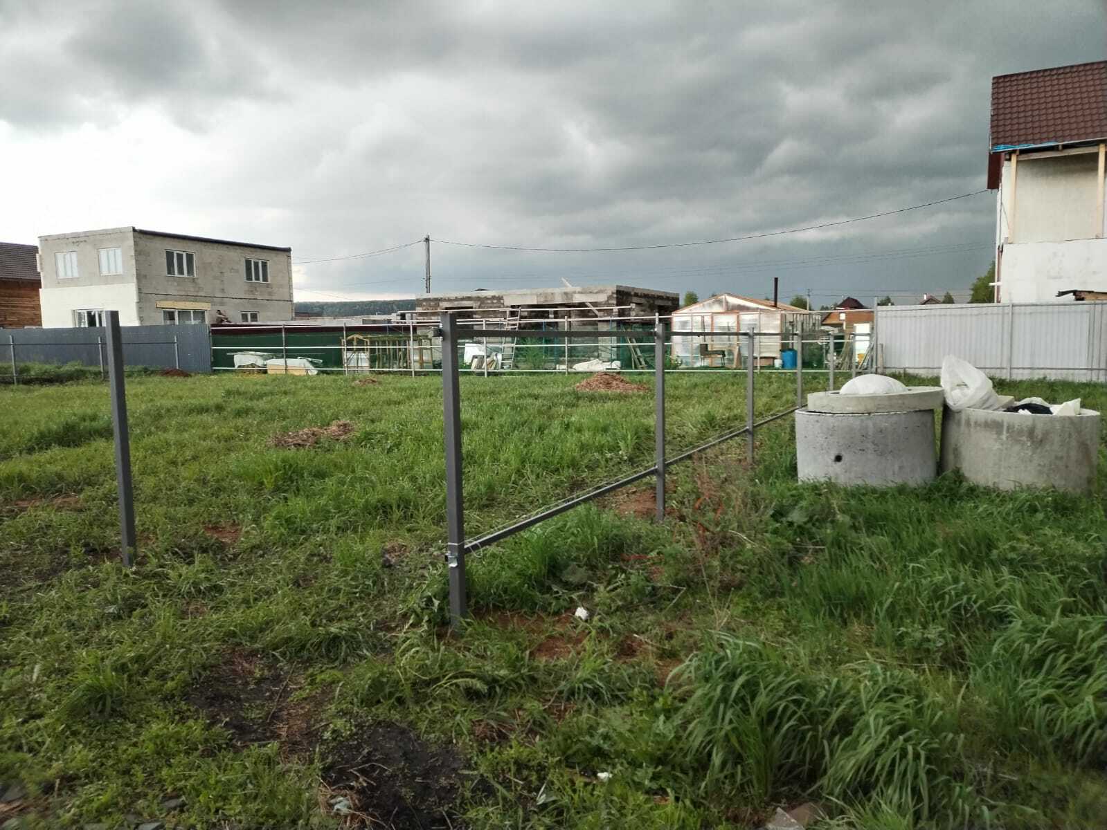 Фотография покупателя товара Крепеж для забора ТУНДРА krep,"х-кронштейн" 60×40 мм - Фото 3