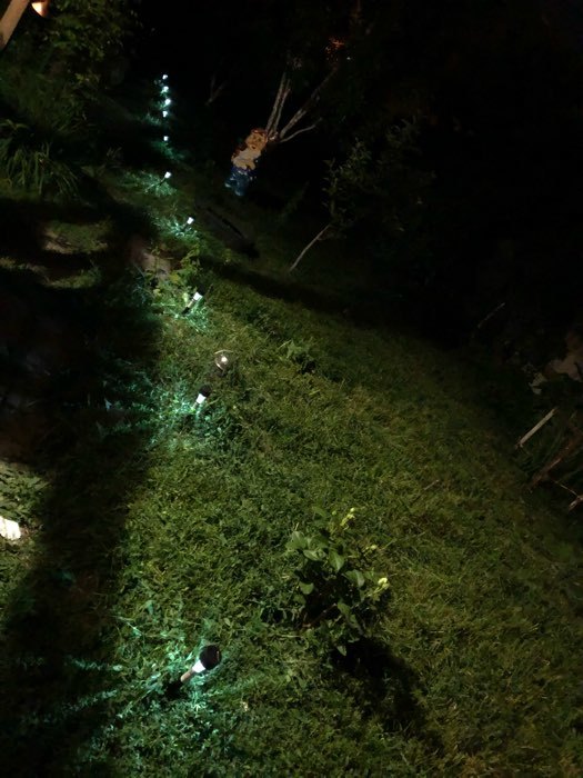 Фотография покупателя товара Садовый светильник на солнечной батарее «Трапеция», 4.5 × 30 × 4.5 см, 1 LED, свечение белое - Фото 35