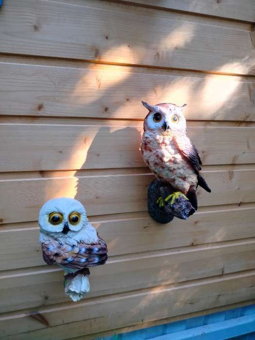 Фотография покупателя товара Подвесной декор «Филин»,11.5×11.5×24.5 см - Фото 2