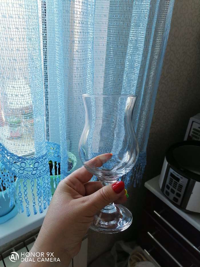 Фотография покупателя товара Набор стеклянных бокалов для коктейля Bistro, 380 мл, 6 шт - Фото 4