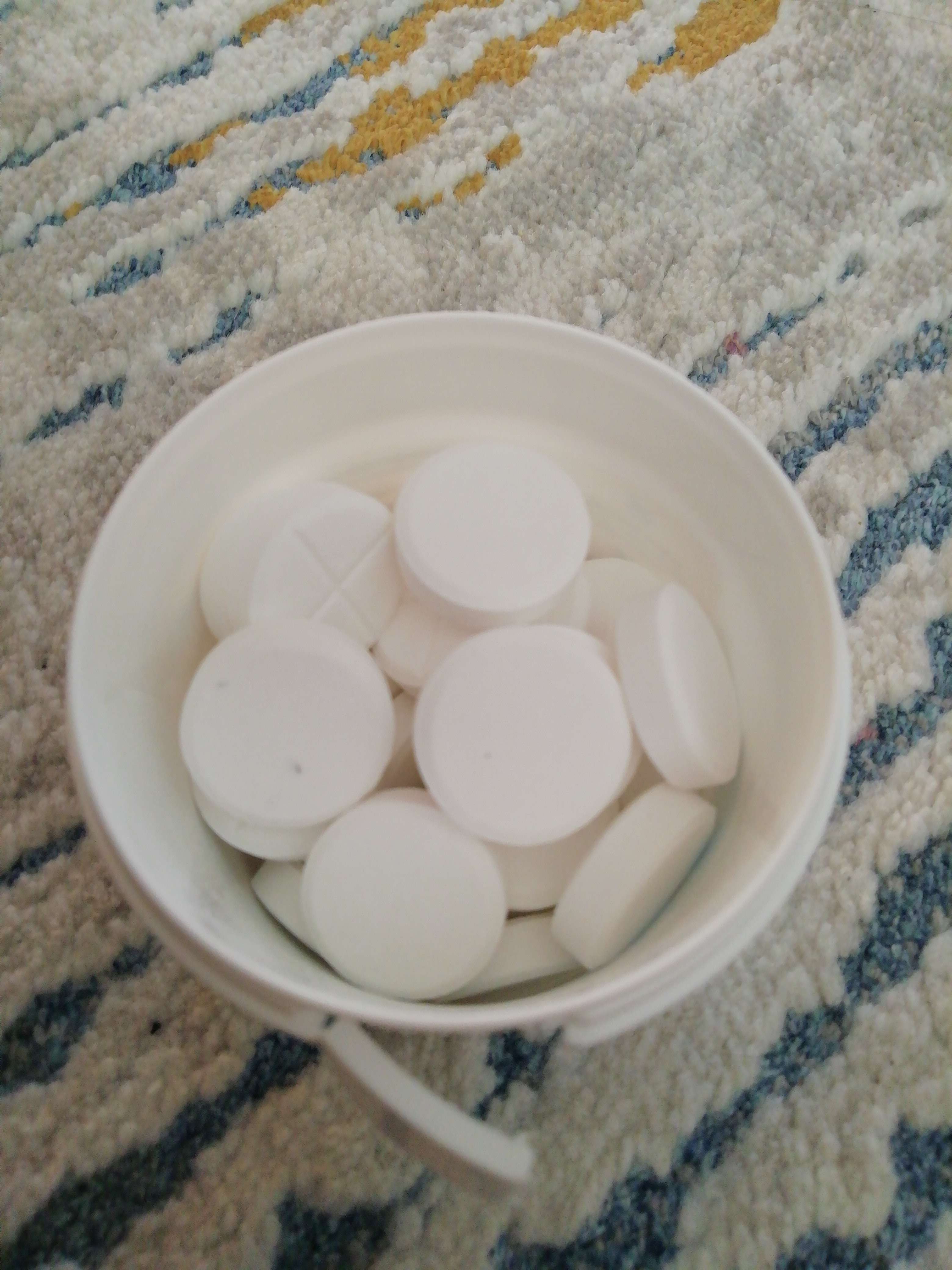 Фотография покупателя товара Дезинфицирующее средство Goodhim, таблетка для воды в бассейне, 0.1 кг