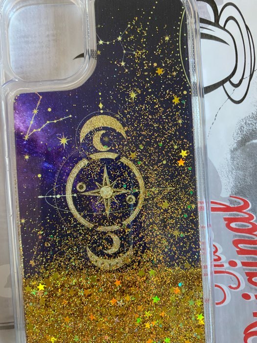 Фотография покупателя товара Чехол для телефона iPhone 11 PRO с блёстками внутри Stars, 7.14 × 14.4 см - Фото 2