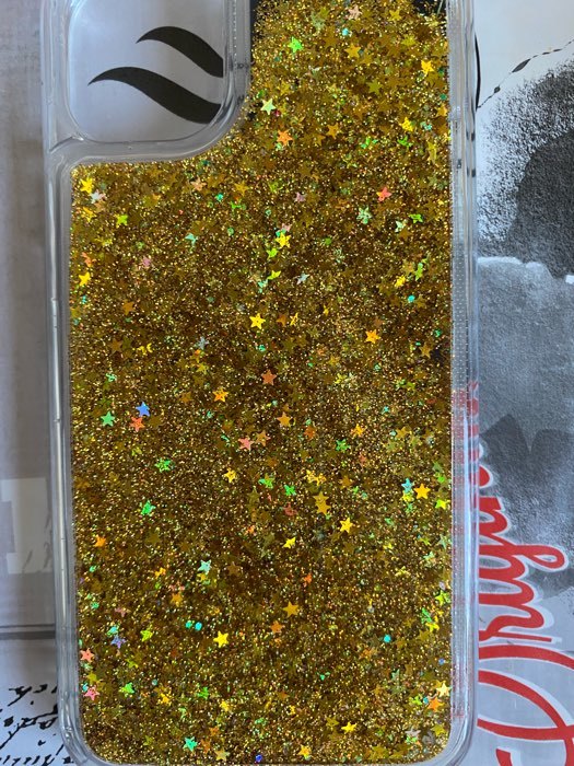 Фотография покупателя товара Чехол для телефона iPhone 11 PRO с блёстками внутри Stars, 7.14 × 14.4 см - Фото 1