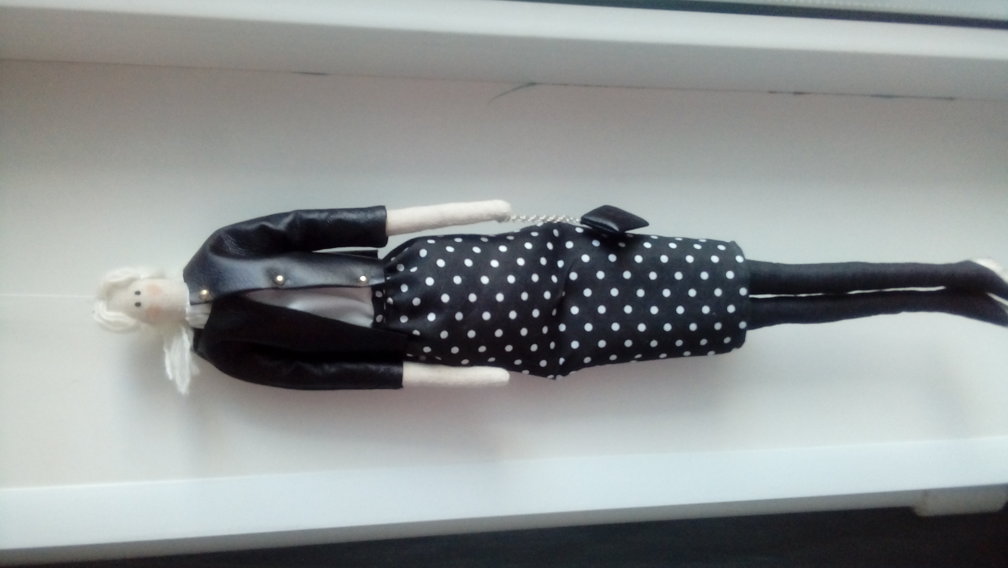 Фотография покупателя товара Интерьерная кукла «Коко», набор для шитья, 18 × 22 × 3,6 см - Фото 3