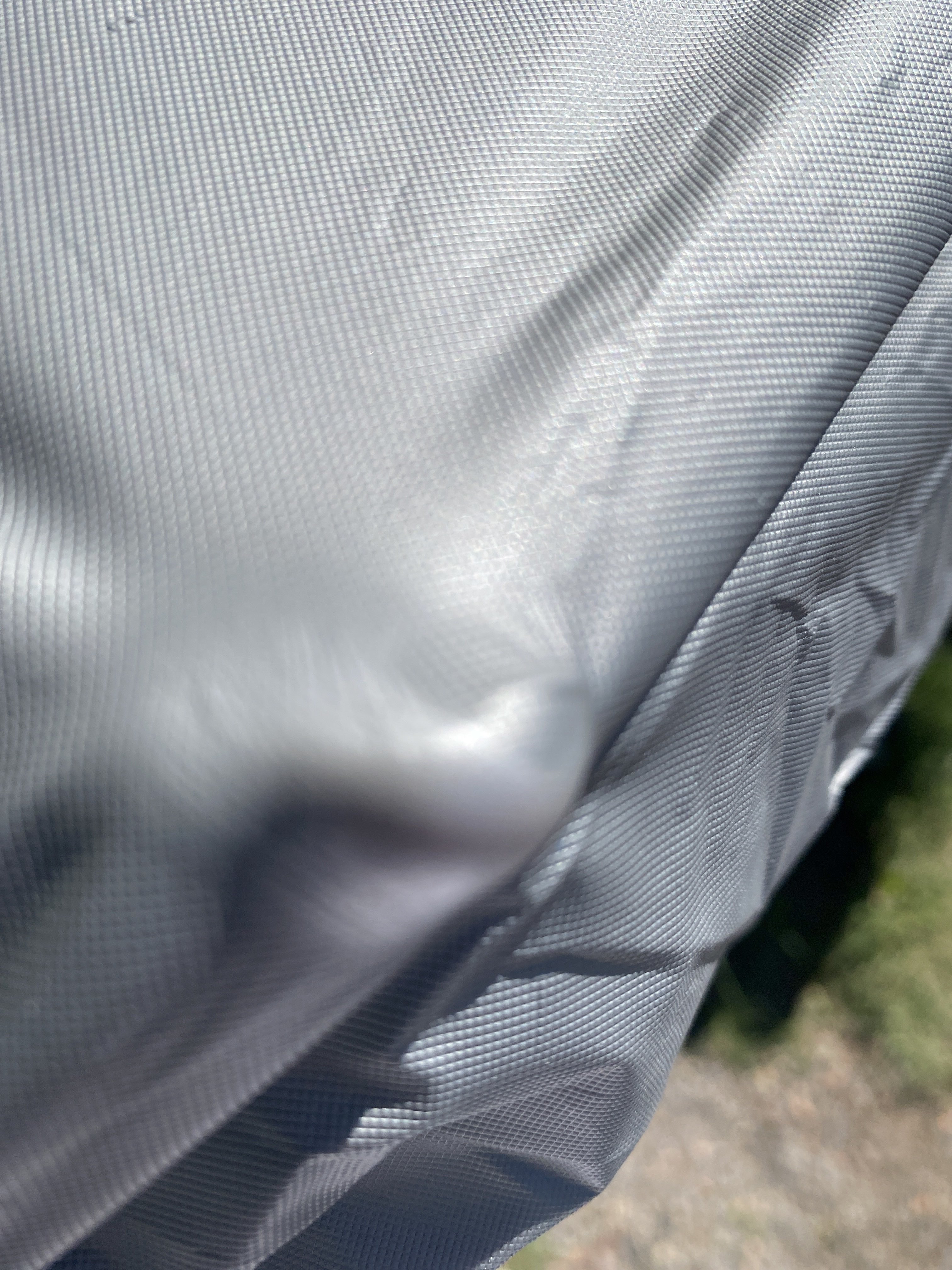 Фотография покупателя товара Тент автомобильный TORSO, водонепроницаемый, полиэстер XXL, 530×200×150 см