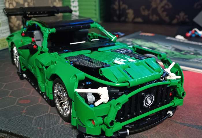 Фотография покупателя товара Конструктор Техно ULTIMATE AMG, 1460 деталей - Фото 7