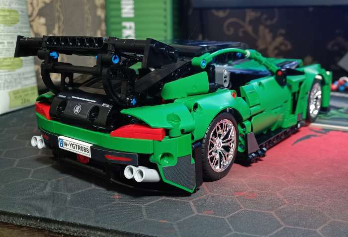 Фотография покупателя товара Конструктор Техно ULTIMATE AMG, 1460 деталей - Фото 4