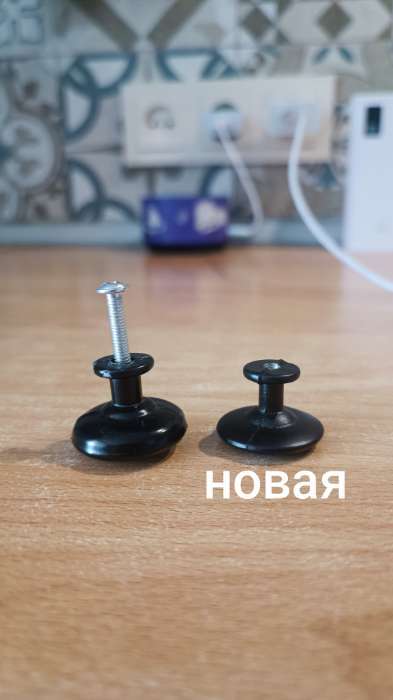 Фотография покупателя товара Ручка-кнопка ТУНДРА LIGHT PK036WH, белая - Фото 9