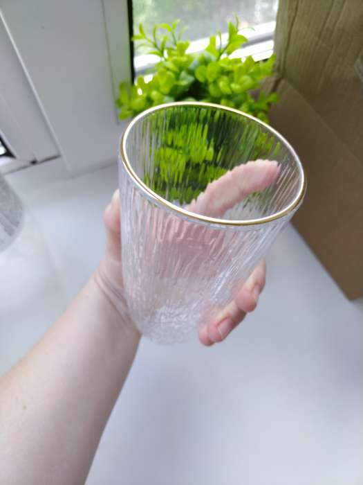 Фотография покупателя товара Стакан Magistro «Фьюжн», 350 мл, стекло, прозрачный - Фото 6