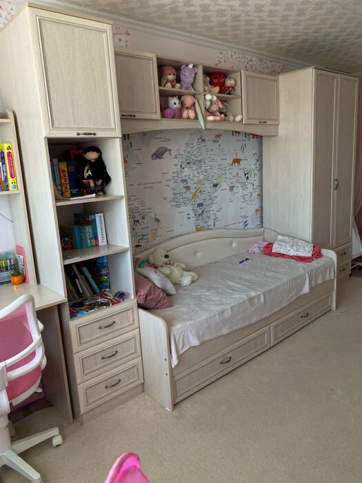 Фотография покупателя товара Полка надставка ВЕРОНА 1184х234х1076 Дуб атл/рамка МДФ дуб атл с патиной - Фото 6