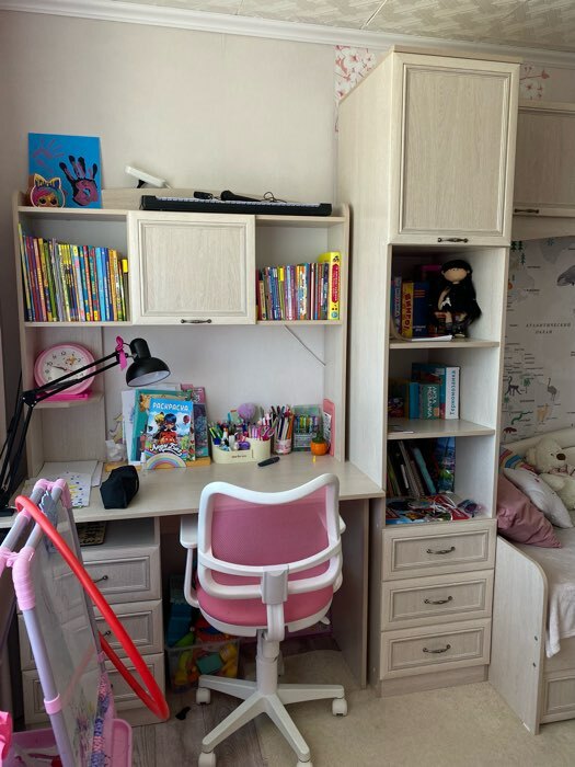 Фотография покупателя товара Полка надставка ВЕРОНА 1184х234х1076 Дуб атл/рамка МДФ дуб атл с патиной - Фото 7