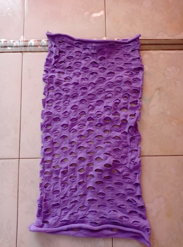 Фотография покупателя товара Эротическое белье, Оки- Чпоки, платье  в крупную сетку, облегающее, размер OS, фиолетовый - Фото 1