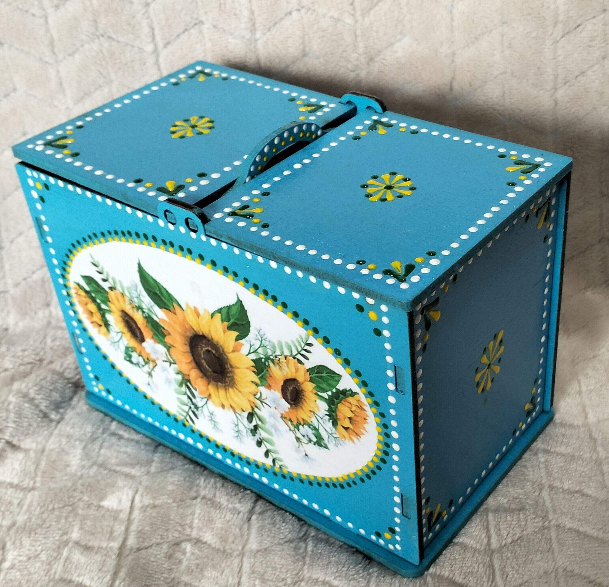 Фотография покупателя товара Коробочка для чая "Сердца" - Фото 2