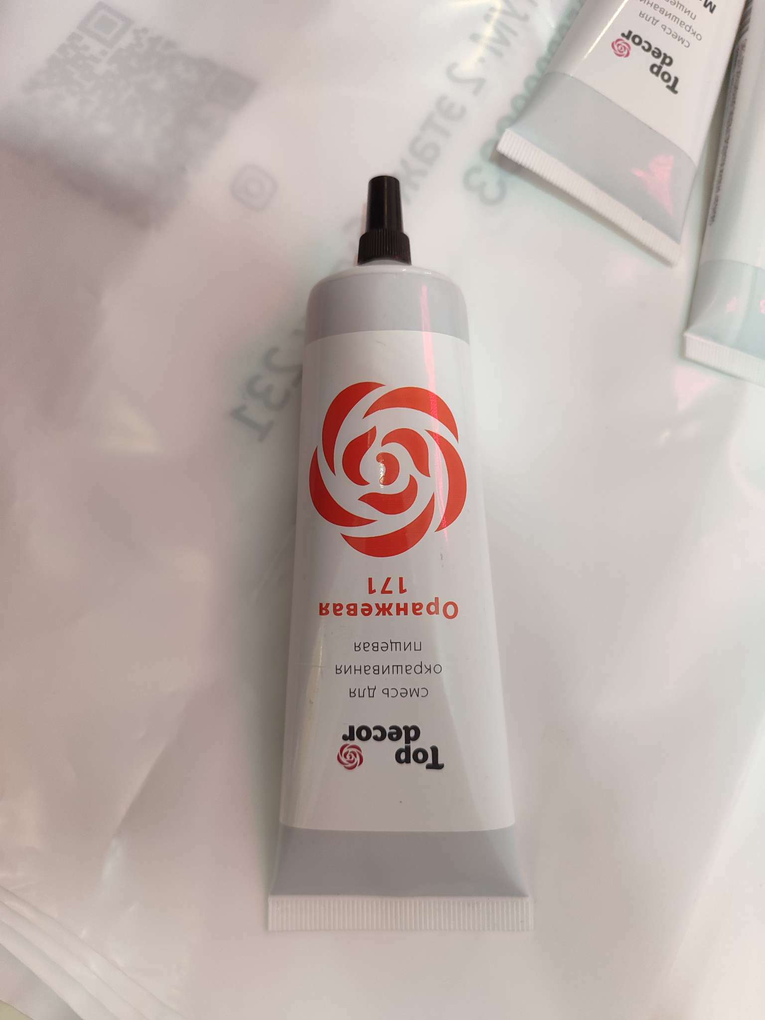 Фотография покупателя товара Пищевой краситель Top Decor гелевый, белый, 100 г - Фото 30