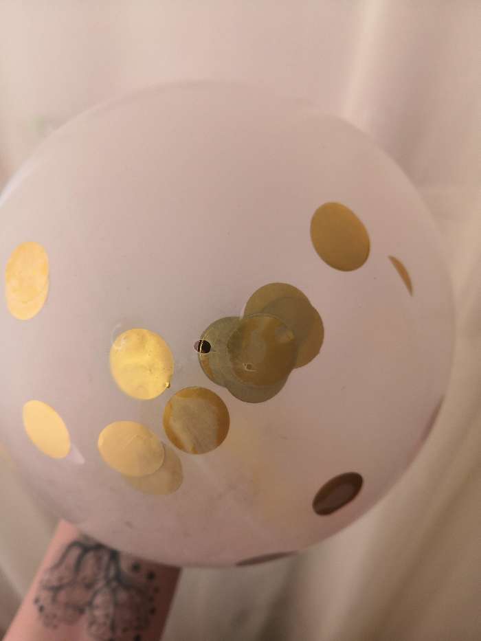 Фотография покупателя товара Фонтан из шаров "Единорог", с конфетти, латекс, фольга, 10 шт. - Фото 7
