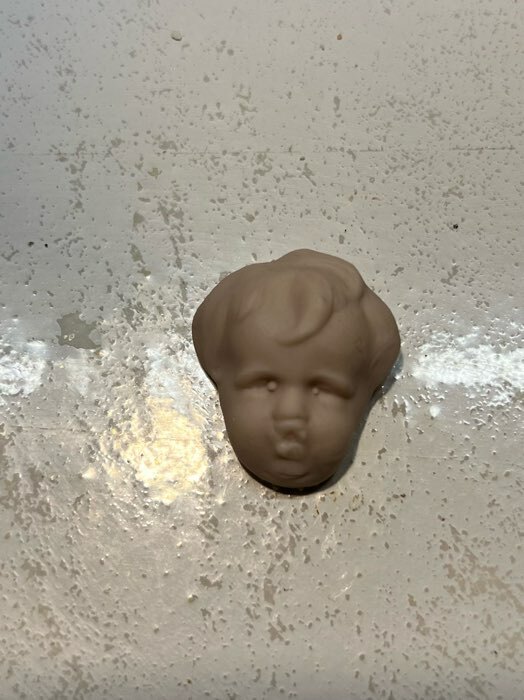 Фотография покупателя товара Молд силикон "Лицо младенца" №5 3х2,5х1,5 см - Фото 2