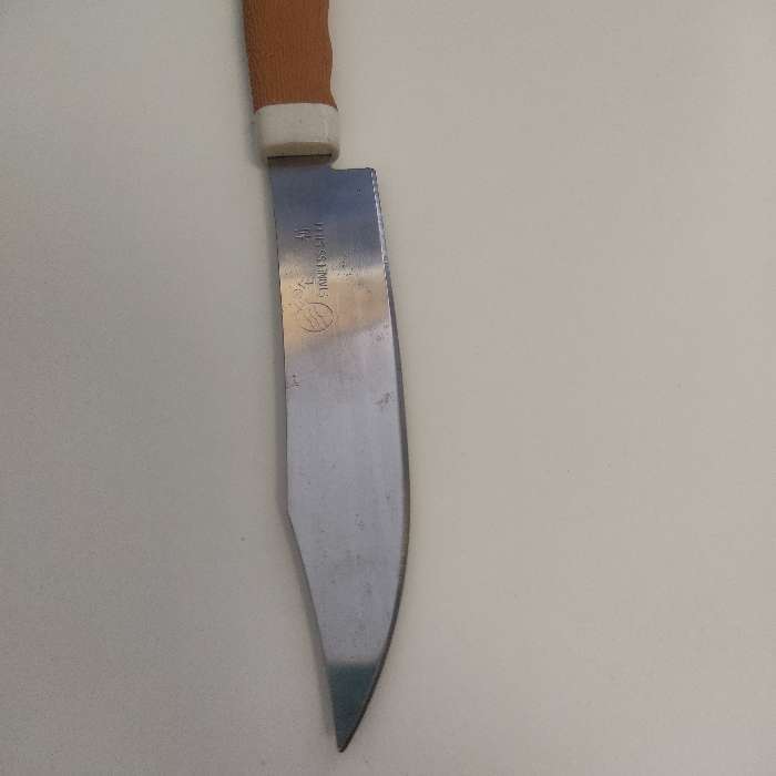 Фотография покупателя товара Нож туристический "Вепрь" 21,5см, клинок 11,5 см, рукоять под дерево - Фото 4