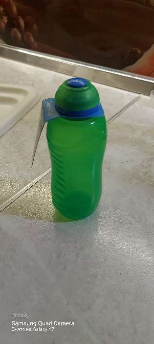 Фотография покупателя товара Бутылка для воды Sistema, 330 мл, цвет МИКС - Фото 1