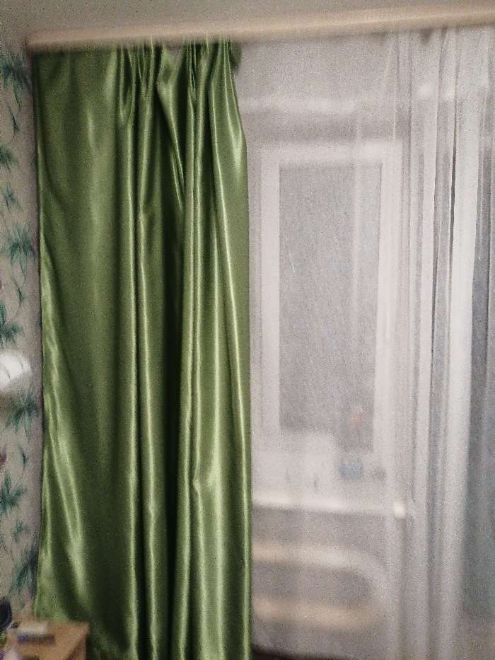 Фотография покупателя товара Штора вуаль с тиснением МИКС, ширина 300 см, высота 260 см, цвет какао - Фото 1