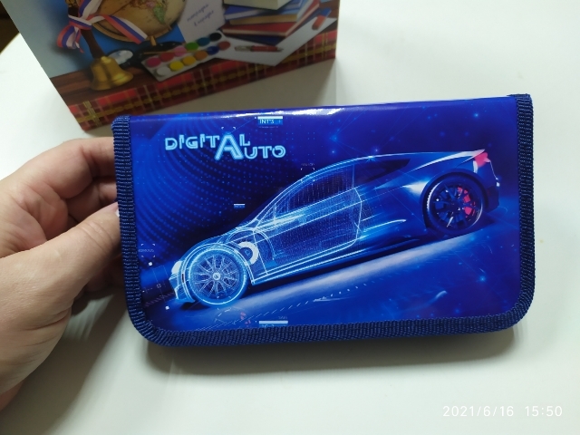 Фотография покупателя товара Пенал 1 секция, 110 х 190 мм, ламинированный картон, «Оникс», ПКК 03- 5, Digital auto - Фото 1