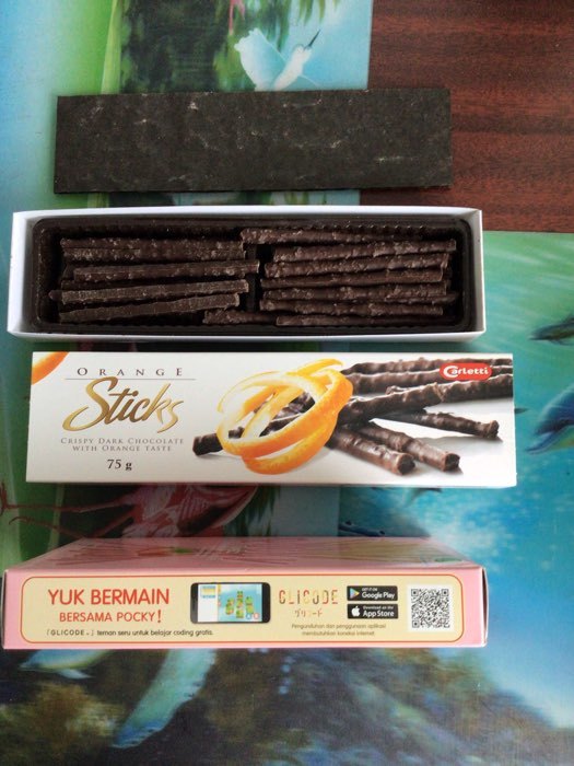 Фотография покупателя товара Шоколадный хворост Carletti Orange Chocolate Sticks с цедрой апельсина, 75 г - Фото 1
