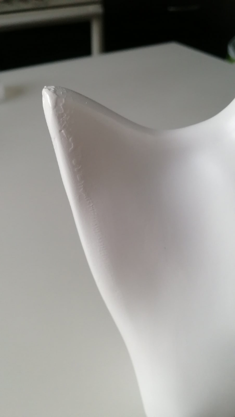 Фотография покупателя товара Бюст для украшений, пол-лица, отверстие под серьгу, 18×5×26 см, цвет белый