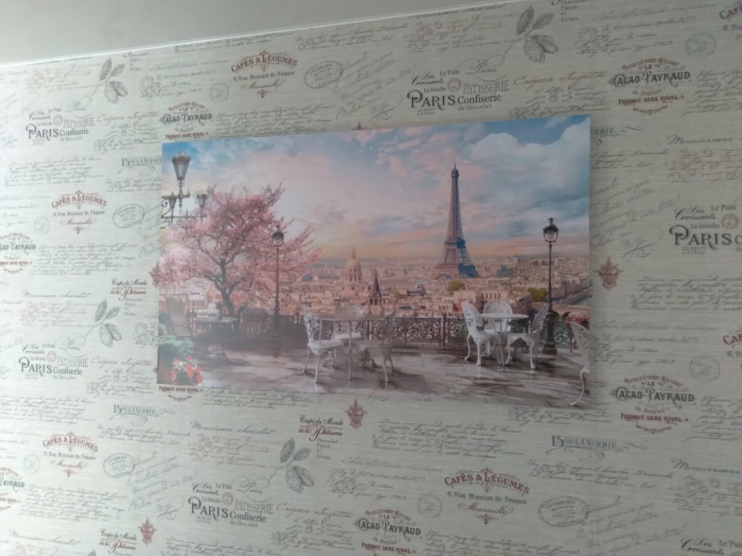 Фотография покупателя товара Картина на холсте "Гордость Парижа" 60*100 см - Фото 1