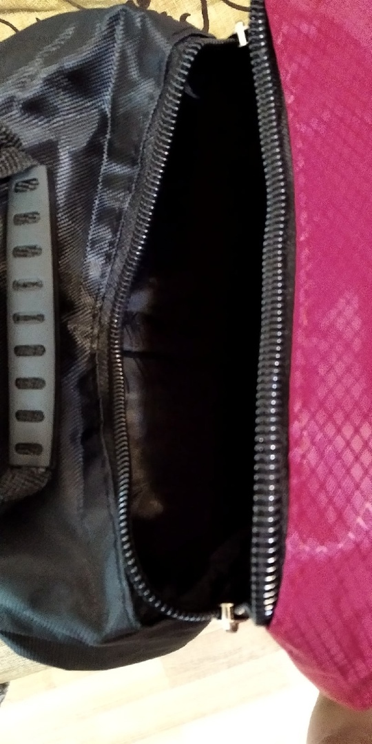 Фотография покупателя товара Рюкзак туристический, 65 л, отдел на молнии, наружный карман, цвет красный - Фото 3
